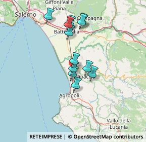 Mappa 84047 Capaccio SA, Italia (12.325)