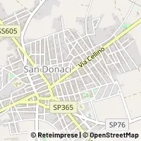 Hartă San Donaci