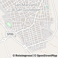 Map San Marzano di San Giuseppe