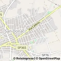 नक्शा San Donaci