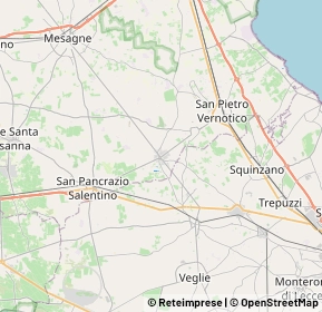 Mappa 72025 San Donaci BR, Italia (8.4635)