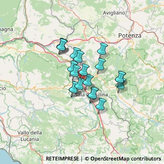 Mappa 84030 Atena Lucana SA, Italia (10.5535)