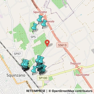 Mappa Via Casalabate, 73018 Squinzano LE, Italia (1.37321)