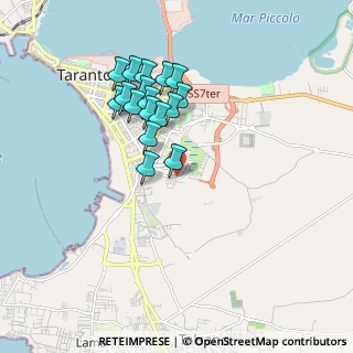 Mappa Via Golfo di Taranto, 74121 Statte TA, Italia (1.74235)