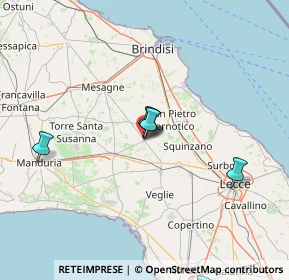 Mappa Via Frassaniti, 72025 San Donaci BR, Italia (36.70467)