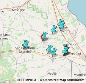 Mappa Via Frassaniti, 72025 San Donaci BR, Italia (7.445)