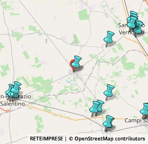 Mappa Via Frassaniti, 72025 San Donaci BR, Italia (7.1845)