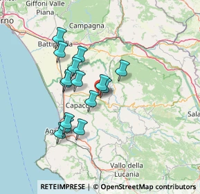 Mappa Localita' Serra, 84069 Roccadaspide SA, Italia (12.50067)