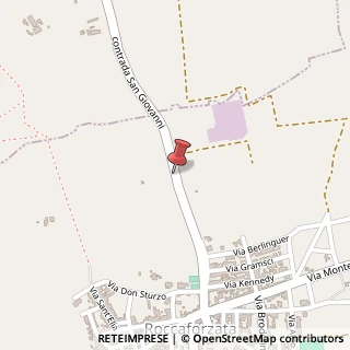Mappa Via roccaforzata 86, 74027 Roccaforzata, Taranto (Puglia)