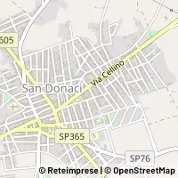 Mapa San Donaci