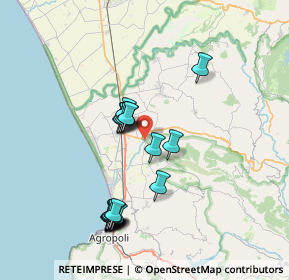 Mappa Via Chiorbo, 84047 Capaccio SA, Italia (7.779)