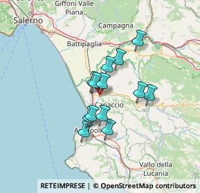 Mappa Via Chiorbo, 84047 Capaccio SA, Italia (10.50231)