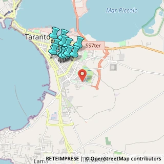 Mappa Via Golfo di Taranto, 74121 Taranto TA, Italia (1.89385)