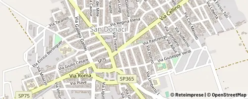 Mappa San Donaci