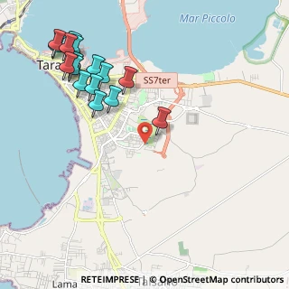 Mappa Via Lago di Montepulciano, 74121 Taranto TA, Italia (2.75313)