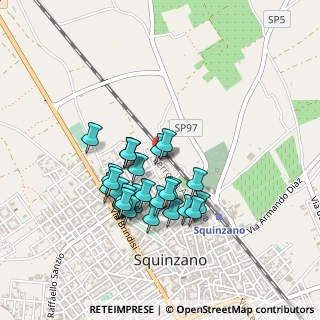 Mappa Via S. Pio X, 73018 Squinzano LE, Italia (0.42333)