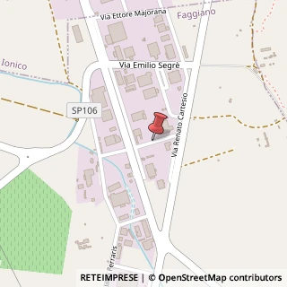 Mappa Via Ugo Amaldi, 3/5, 74020 Faggiano, Taranto (Puglia)