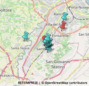 Mappa Via Tiburtina Valeria 386 Auchan, 65128 Pescara PE, Italia (0.92636)