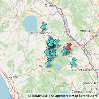 Mappa Via Cardarelli Vincenzo, 01100 Viterbo VT, Italia (7.08235)