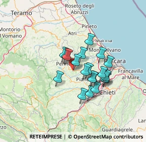 Mappa Str. Paterno, 65014 Loreto Aprutino PE, Italia (10.2975)