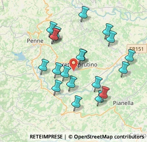 Mappa Str. Paterno, 65014 Loreto Aprutino PE, Italia (3.754)