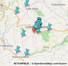 Mappa Str. Paterno, 65014 Loreto Aprutino PE, Italia (1.315)