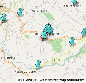 Mappa Via A. Moro, 65014 Loreto Aprutino PE, Italia (1.902)