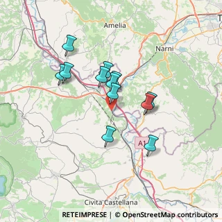 Mappa Via Pietro Nenni, 01028 Orte VT, Italia (6.00167)