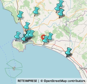 Mappa Strada Provinciale Valmarina, 58011 Capalbio GR, Italia (16.884)
