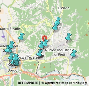 Mappa Via Suor Carla Miglioli, 02100 Rieti RI, Italia (2.4855)