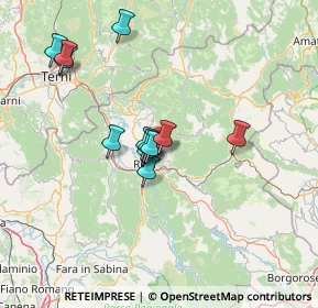 Mappa Via Suor Carla Miglioli, 02100 Rieti RI, Italia (12.7925)