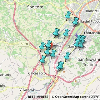 Mappa Via Maiella, 65010 Spoltore PE, Italia (1.8445)
