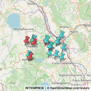Mappa Via Settimio David, 01038 Soriano nel Cimino VT, Italia (11.288)