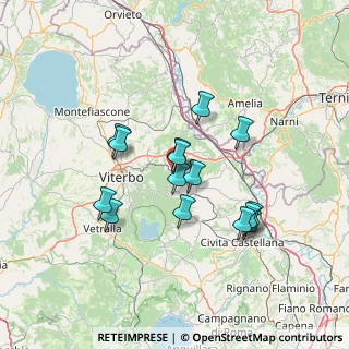 Mappa Via Settimio David, 01038 Soriano nel Cimino VT, Italia (12.48933)