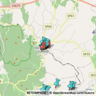 Mappa Via Settimio David, 01038 Soriano nel Cimino VT, Italia (2.269)