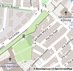 Mappa Via Estrema, 01100 Viterbo VT, Italia (0.08846)