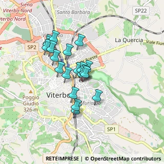 Mappa Via Monte Nero, 01100 Viterbo VT, Italia (0.7)