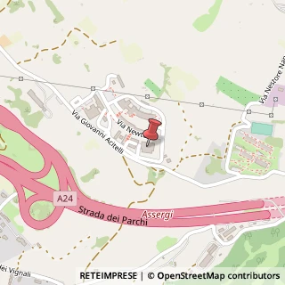 Mappa Via G. Acitelli, 22, 67100 L'Aquila, L'Aquila (Abruzzo)