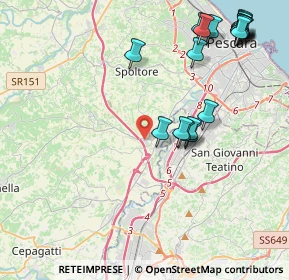 Mappa Via Circolare PIP, 65010 Spoltore PE, Italia (5.24211)