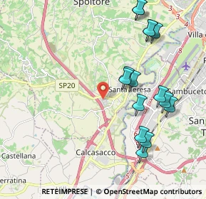 Mappa Via degli Artigiani, 65010 Spoltore PE, Italia (2.31933)