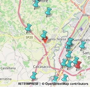 Mappa Via degli Artigiani, 65010 Spoltore PE, Italia (3.018)