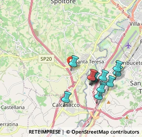 Mappa Via Circolare PIP, 65010 Spoltore PE, Italia (1.90167)