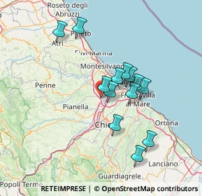 Mappa Via degli Artigiani, 65010 Spoltore PE, Italia (12.38846)