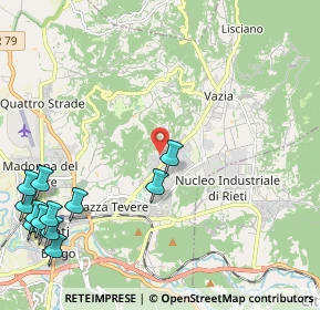 Mappa Via Sestilio Montanelli, 02100 Rieti RI, Italia (3.28077)