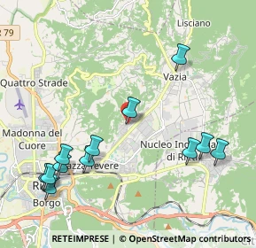 Mappa Via Sestilio Montanelli, 02100 Rieti RI, Italia (2.5175)