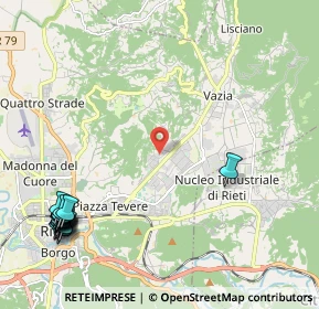 Mappa Via Sestilio Montanelli, 02100 Rieti RI, Italia (3.24563)