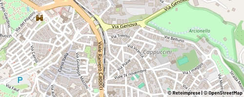 Mappa Viterbo