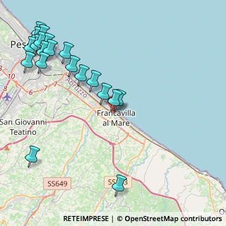Mappa Santa Liberata, 66023 Francavilla al Mare CH, Italia (5.78)