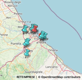 Mappa Salita S. Franco, 66023 Francavilla al Mare CH, Italia (9.46154)