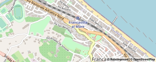 Mappa Francavilla al Mare